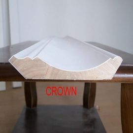 Kích thước tùy chỉnh Gỗ Crown Moulding, MDF Crown Moulding cho Quyết định xây dựng